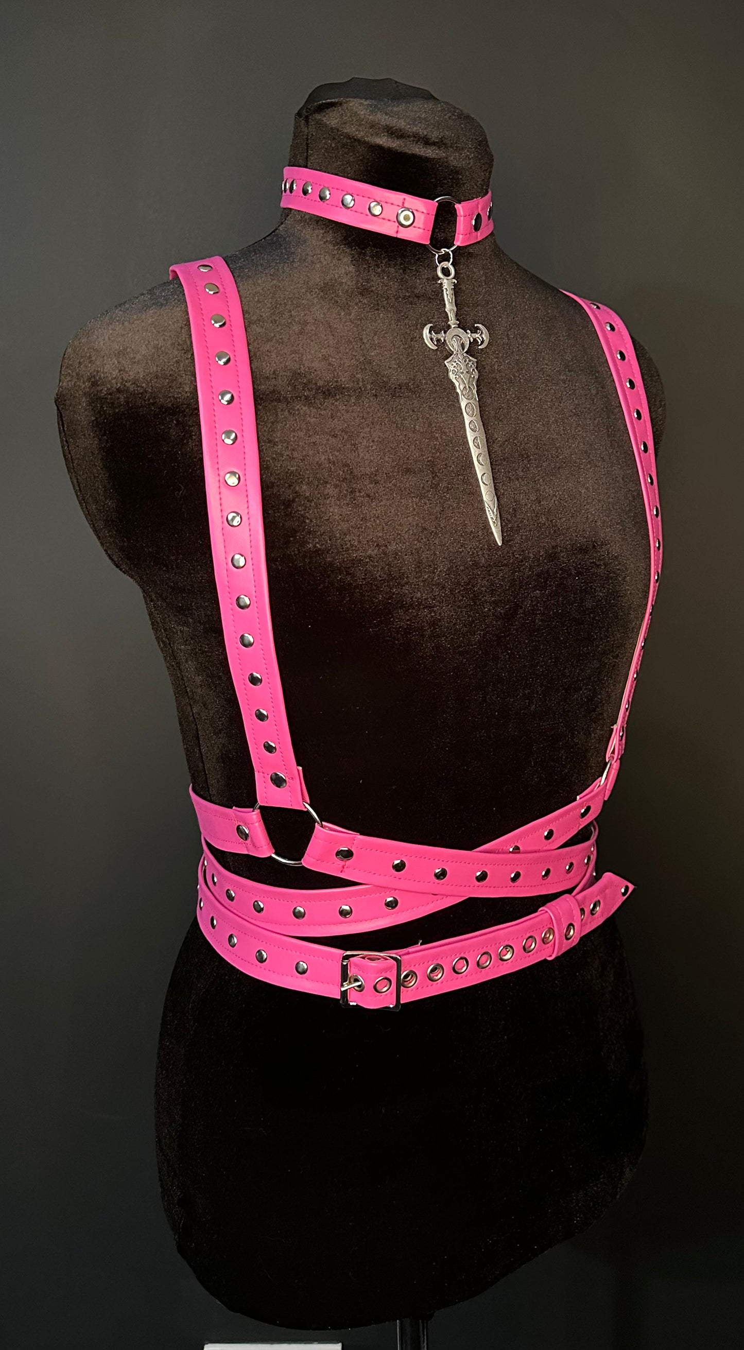 Pink Wraparound Harness